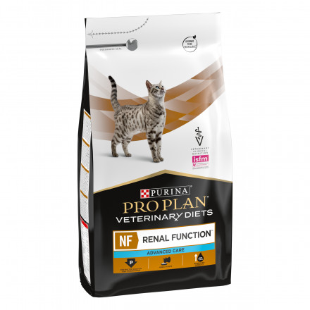 Purina Pro Plan Veterinary Diets NF Renal Function Advanced Care (Поздняя стадия) сухой корм для взрослых кошек при хронической почечной недостаточности - 5 кг