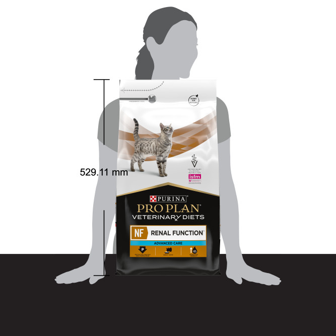 Purina Pro Plan Veterinary Diets NF Renal Function Advanced Care (Поздняя стадия) сухой корм для взрослых кошек при хронической почечной недостаточности - 5 кг