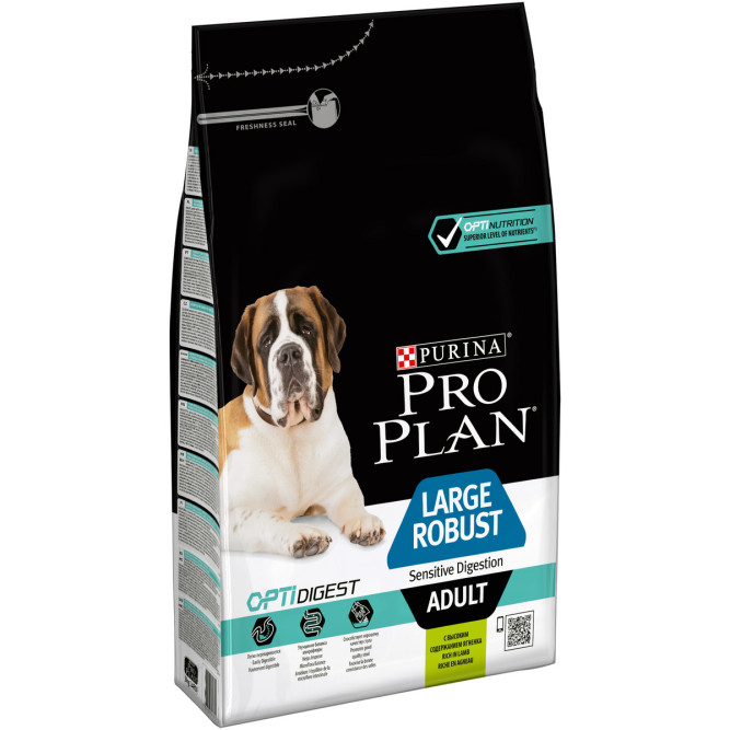 Pro Plan Adult Large Robust сухой корм для взрослых собак крупных пород с мощным телосложением с ягненком - 3 кг