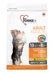 1st Choice Adult Toy &amp; Small Breeds сухой корм для взрослых собак миниатюрных и мелких пород с курицей - 1 кг