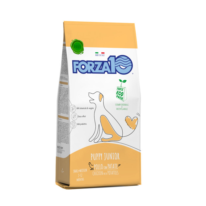 Forza10 Maintenance Puppy Mini Pollo сухой корм для щенков мелких пород с 2 до 12 мес и сук в период беременности и лактации с курицей - 2 кг
