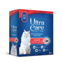 Ultra Care Coarse Long Hairy &amp; Big Cats комкующийся наполнитель для кошачьего туалета для длинношерстных и крупных кошек