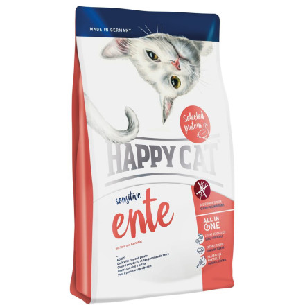 Happy Cat La Cuisine Adult сухой корм для взрослых кошек с уткой - 1,4 кг