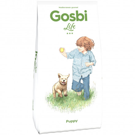 Gosbi Life сухой корм для щенков всех пород с курицей - 3 кг