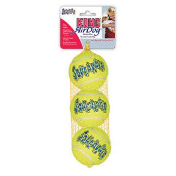 Игрушка-набор Kong Air &quot;Теннисный мяч&quot; для собак мелких охотничьих пород, диаметр 1,5 см