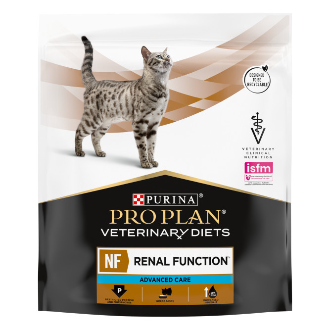 Purina Pro Plan Veterinary Diets NF Renal Function Advanced care (Поздняя стадия) сухой корм для взрослых кошек при хронической почечной недостаточности - 350 г