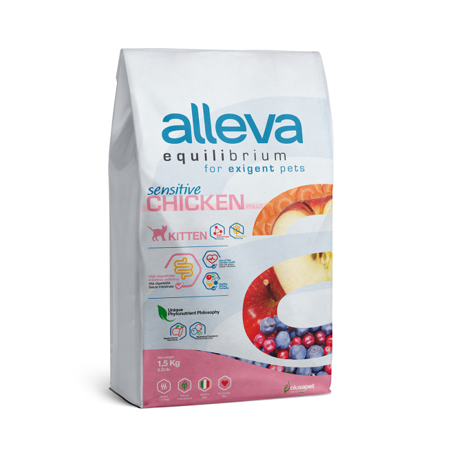 Alleva Equilibrium Cat сухой корм для котят с курицей - 1,5 кг