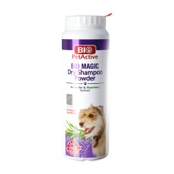 BioPetActive Bio Magic сухой шампунь для собак с экстрактом лаванды и розмарина - 150 г