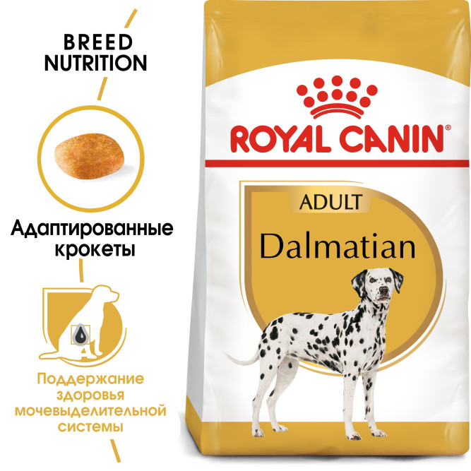 Royal Canin Dalmatian Adult сухой корм для взрослых собак породы далматин старше 15 месяцев - 12 кг