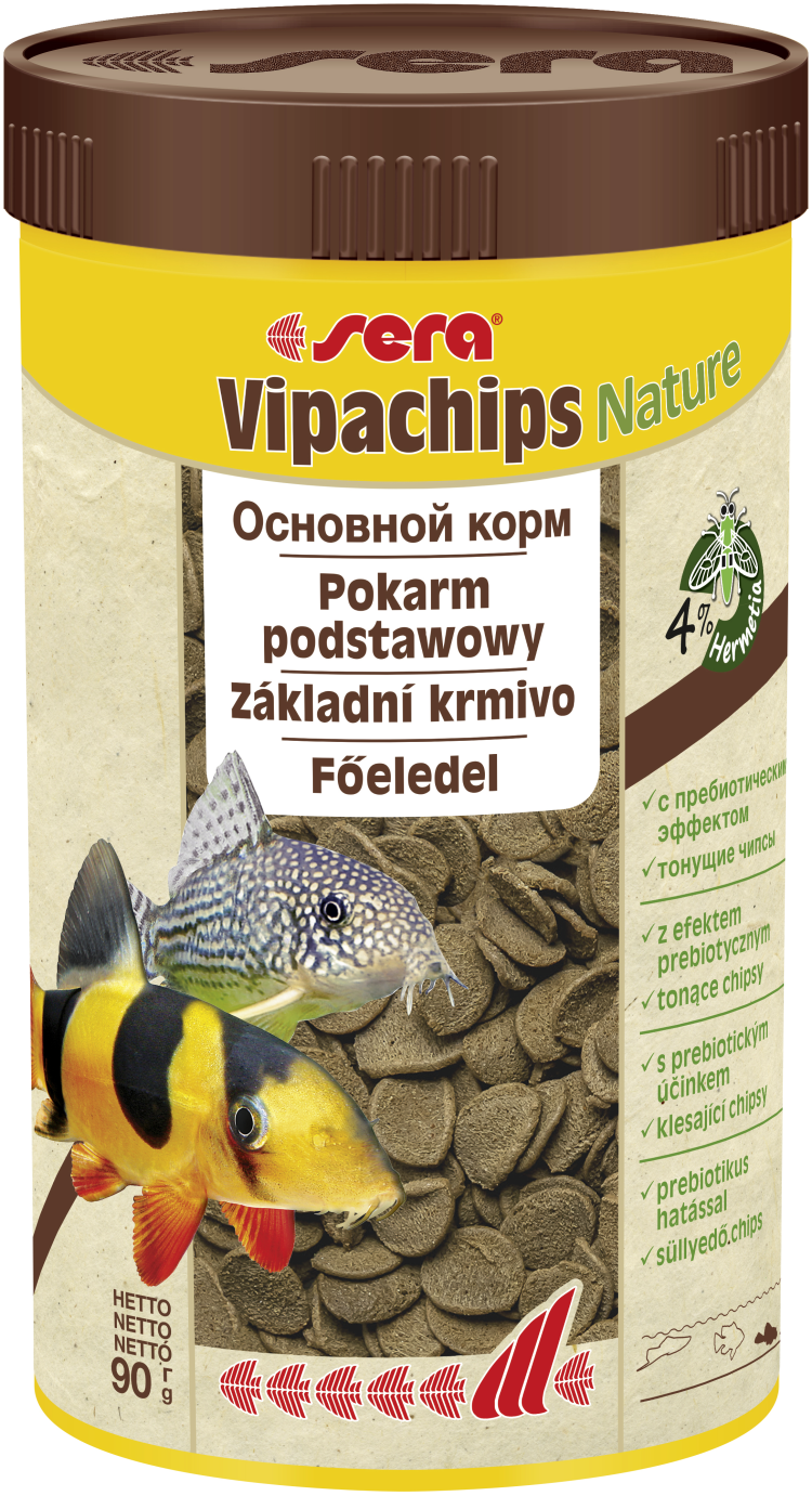 Sera Vipachips Корм для сомов и донных рыб - 90 г - купить в Москве |  КотМатрос