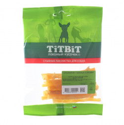 TiTBiT лакомство для собак сухожилия говяжьи (соломка) - 50 г
