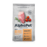Изображение товара AlphaPet Superpremium Monoprotein сухой корм для взрослых собак мелких пород с индейкой - 1,5 кг