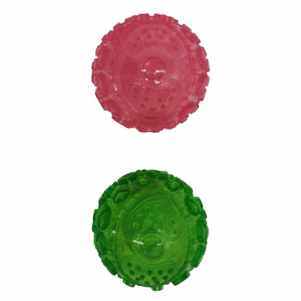 Petpark игрушка для собак Мяч дентальный с пищалкой, 6 см, цвет в ассортименте