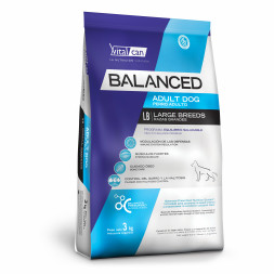 Vitalcan Balanced Dog Adult сухой корм для взрослых собак крупных пород с курицей - 3 кг