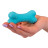 Playology DUAL LAYER BONE двухслойная жевательная косточка для собак с ароматом арахиса, маленькая, голубой