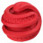 Mr.Kranch игрушка для собак Головоломка дентальная с ароматом бекона, красная, 8,5х8,7 см