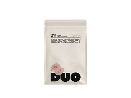 DUO Nutrition сухой полнорационный корм для взрослых собак мелких пород с индейкой и рисом - 1 кг