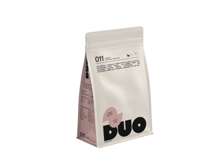 DUO Nutrition сухой полнорационный корм для взрослых собак мелких пород с индейкой и рисом - 1 кг