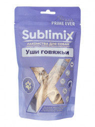 Prime Ever Sublimix Уши говяжьи лакомство для собак 50 г