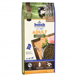 Сухой корм Bosch Adult для собак с птицей и просом - 15 кг