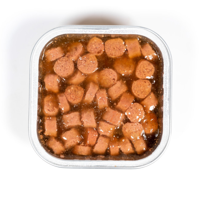 Eravida влажный корм для стерилизованных кошек кусочки в желе с курицей, в ламистерах - 100 г х 16 шт