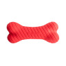 Изображение товара Playology DUAL LAYER BONE двухслойная жевательная косточка для собак с ароматом говядины, большая, красный