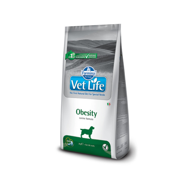 Farmina Vet Life Dog Obesity сухой корм для взрослых собак с ожирением - 12 кг