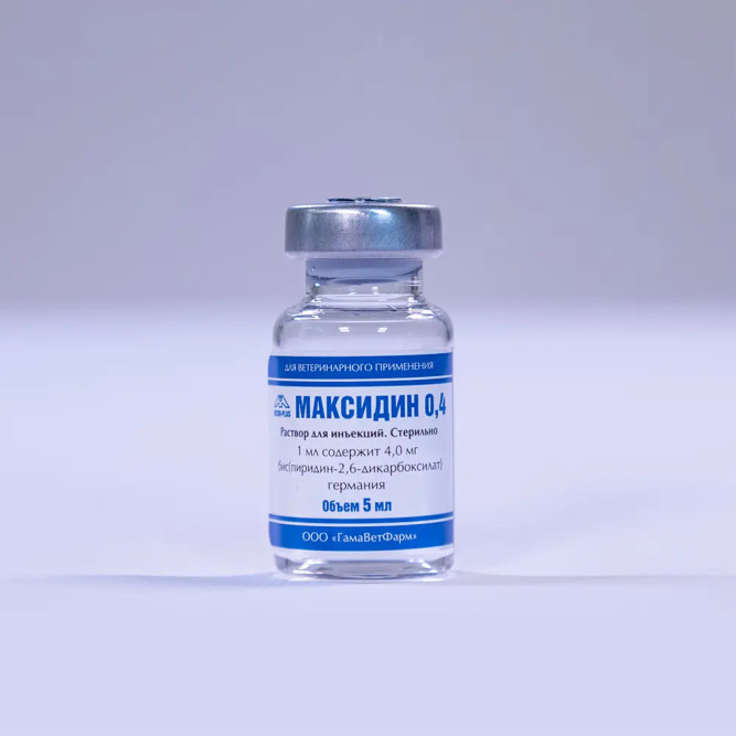 Максидин 0,4 иммуномодулирующий инъекционный препарат - 5 флаконов х 5 мл