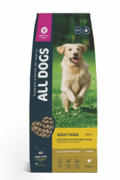 ALL DOGS сухой корм для взрослых собак с курицей - 20 кг