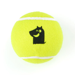 Mr.Kranch игрушка для собак Теннисный мяч большой, 10 см, желтый