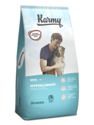 Karmy Hypoallergenic Mini сухой гипоаллергенный корм для взрослых собак мелких пород с ягненком - 10 кг