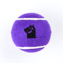 Mr.Kranch игрушка для собак Теннисный мяч большой, 10 см, фиолетовый