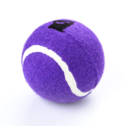 Mr.Kranch игрушка для собак Теннисный мяч большой, 10 см, фиолетовый