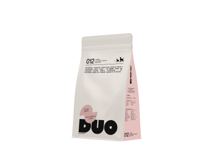 DUO Nutrition сухой полнорационный корм для взрослых собак средних и крупных пород с индейкой и рисом - 1 кг