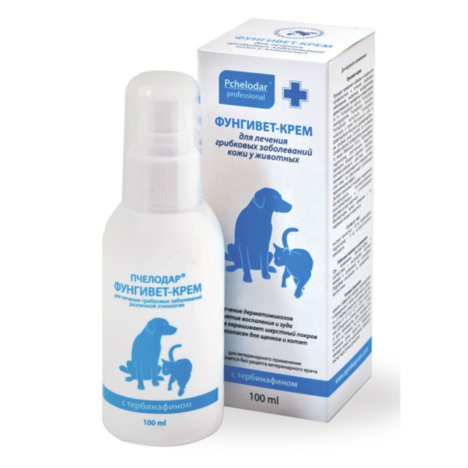 ФУНГИВЕТ-КРЕМ противогрибковый препарат - 100 мл