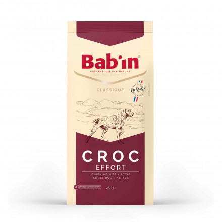 Babin Classique Croc Effort сухой корм для собак с высоким уровнем физической активности с мясом утки