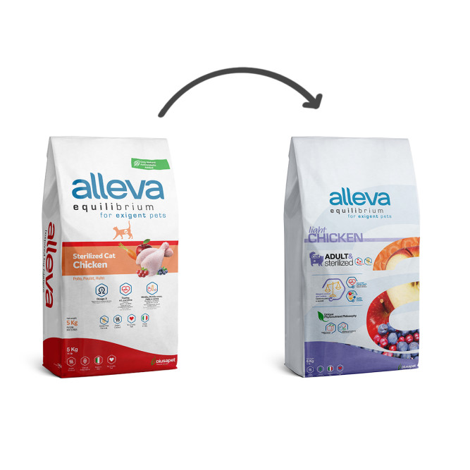 Alleva Equilibrium Chicken Sterilized Cat сухой корм для взрослых стерилизованных кошек с курицей - 5 кг