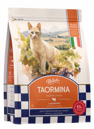 Taormina Southern Forest сухой корм для взрослых стерилизованных кошек с индейкой - 4 кг