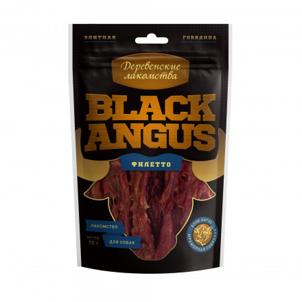 Деревенские лакомства Black Angus филетто из говядины для собак - 50 г