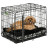 Midwest Icrate клетка для транспортировки средних и крупных собак, черная 2 двери - 106х71х76 см
