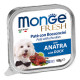 Monge Dog Fresh влажный корм для взрослых собак c уткой в ламистере 100 г (32 шт в уп)