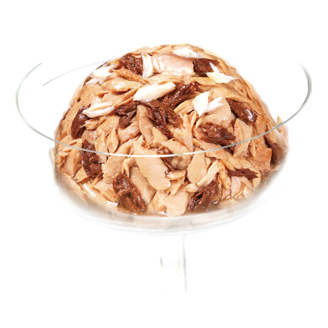 Inaba Ciao Kinnodashi влажный дополнительный корм для взрослых кошек, тунец Магуро и тунец Кацуо с палтусом, в паучах - 60 г х 24 шт