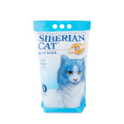 Сибирская Кошка &quot;Элитный&quot; впитывающий силикагелевый наполнитель для кошачьего туалета - 4 л (1,85 кг)