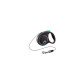 Flexi Black Design cord XS поводок-рулетка для собак, голубая 3 м, до 8 кг