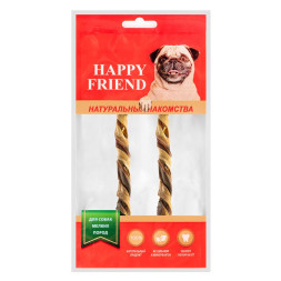 Happy Friend лакомство для собак мелких пород спиральки говяжьи - 40 г