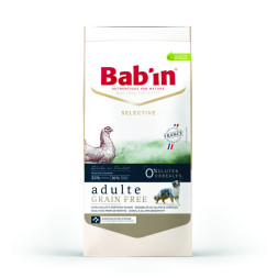 Babin Selective Adulte Grain Free Poulet сухой корм для взрослых собак всех пород на основе курицы и форели - 3 кг