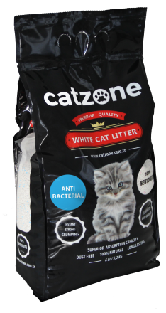 Catzone Antibacterial комкующийся наполнитель для кошачьего туалета, антибактериальный - 10 кг