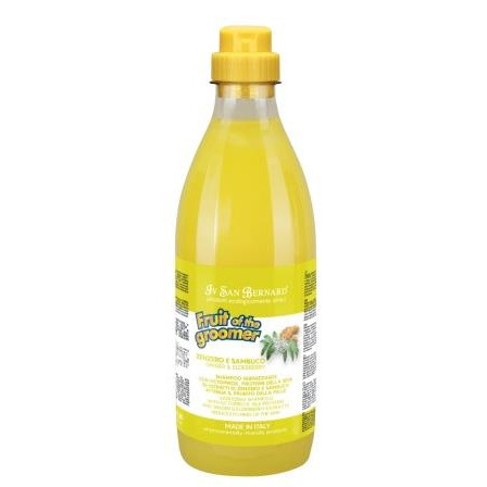 Iv San Bernard Fruit of the Grommer Ginger&amp;Elderbery Шампунь для любого типа шерсти против раздражений и перхоти 1 л