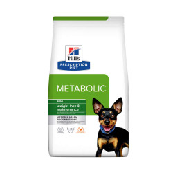 Hills Prescription Diet Metabolic Mini диетический сухой корм для собак миниатюрных пород для достижения и поддержания оптимального веса, с курицей - 1 кг