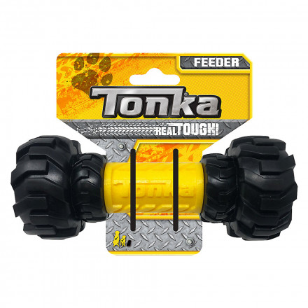 Tonka Игрушка-дозатор для лакомств ось от авто желтый/черный 17,8 см